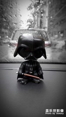 虛化效果黑武士