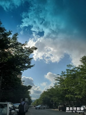 如畫(huà)三亞天空