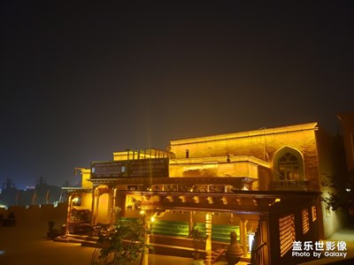 喀什古城夜間掠影