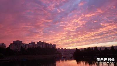 美得想哭的夕陽！