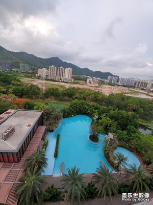 萬科湖畔度假公園的泳池