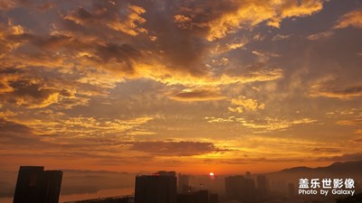 雨后的天