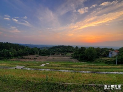 隨手拍，日落！