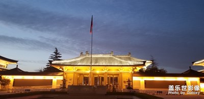 夜色陜西歷史博物館！