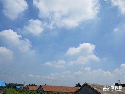 【色彩系列之白色】+藍天，白云