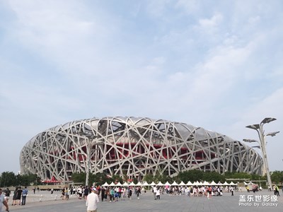 鳥巢，水立方