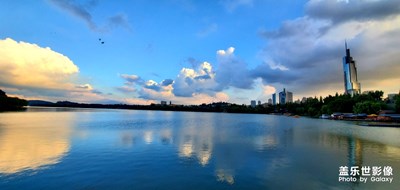 南京玄武湖美景，三星s10拍攝