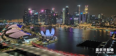 新加坡摩天輪超級(jí)夜景