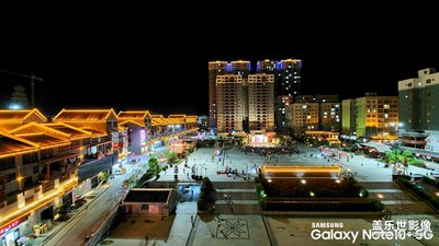 初試超廣角夜景模式