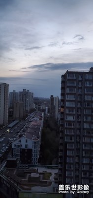 風(fēng)后的天空