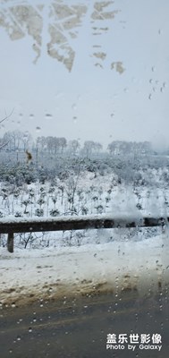 武漢終于下雪啦