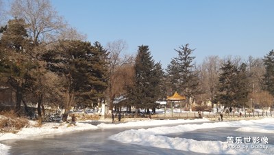 我愛白雪，我愛雪景。之二