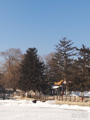 我愛白雪，我愛雪景。之三