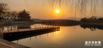 夕陽西下??
