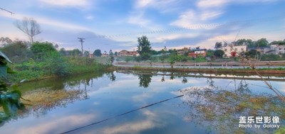 s10＋自動(dòng)模式超廣角拍攝鄉(xiāng)村