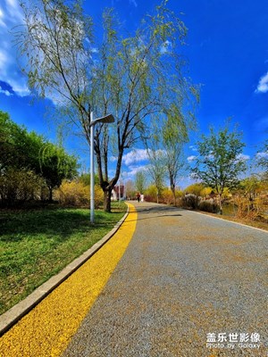 長(zhǎng)春4月晴朗的天