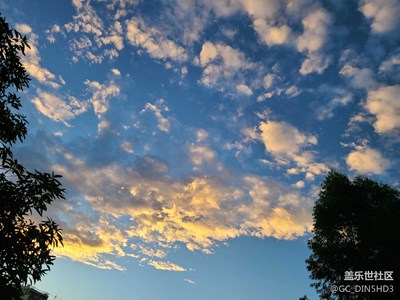 大自然喜歡拍，家的天空