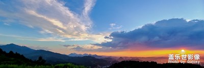 小高山的日出日落