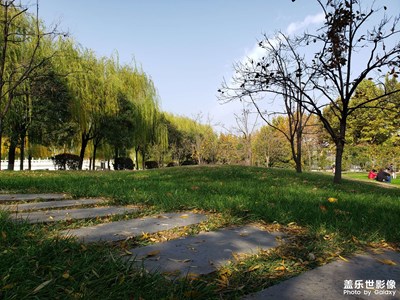 在秋天的天空里有什么？