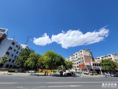 銀川的藍(lán)天白云