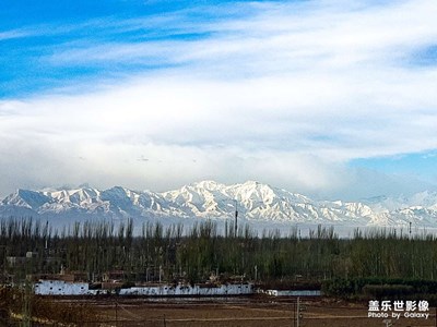 今日雪山  剛下完雪