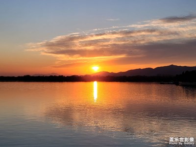 夕陽(yáng)小景