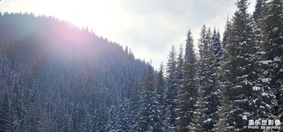 烏魯木齊南山的冬天