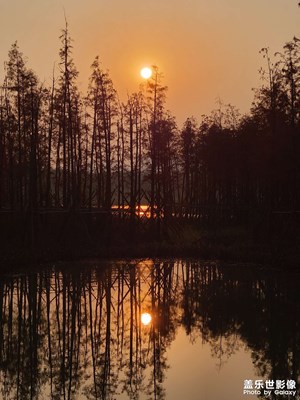 周日傍晚，安靜的公園