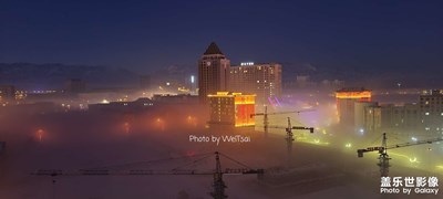 氤氳起人間，見霧不見樓。