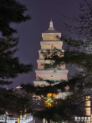 我愛(ài)我的城，大雁塔下?。?！