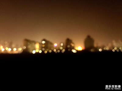 夜晚拍照