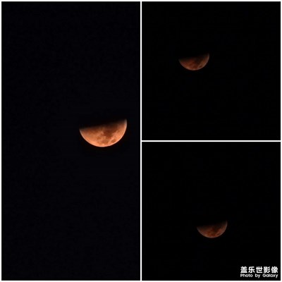最近老是拍月亮