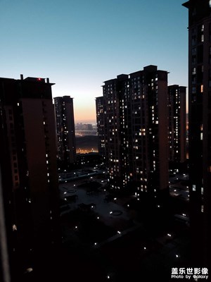 夕陽余暉