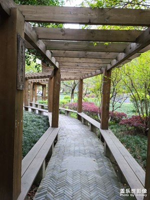 成都社區(qū)公園休閑亭廊