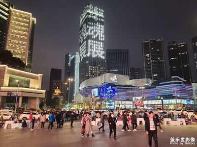成都萬達(dá)廣場一角