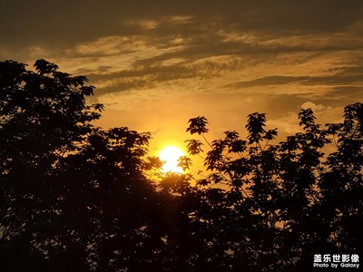 【我的色彩】+落日余暉