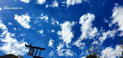 狂風之后的太原