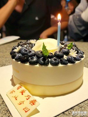 陪老公的生日??