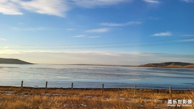邊境線上的美麗秋景