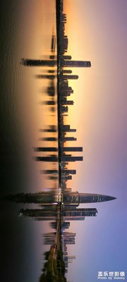 【城市漫游記】 暮色深圳灣