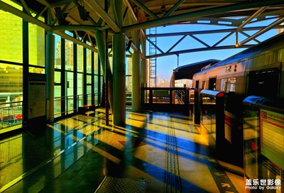 早晨的地鐵五號(hào)線