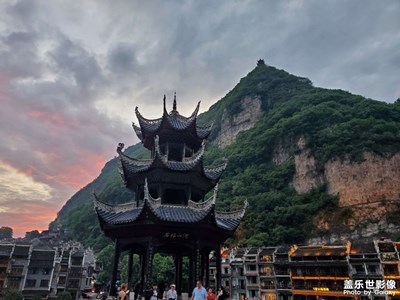鎮(zhèn)遠古鎮(zhèn) 的夜