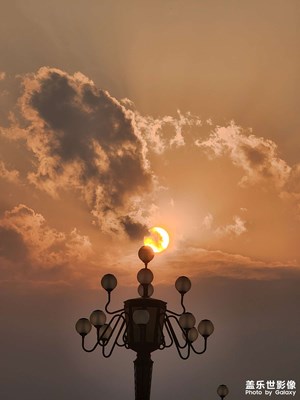 日落的夕陽(yáng)