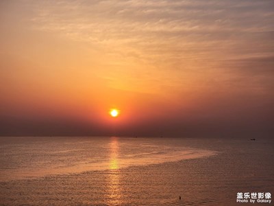 海邊日出