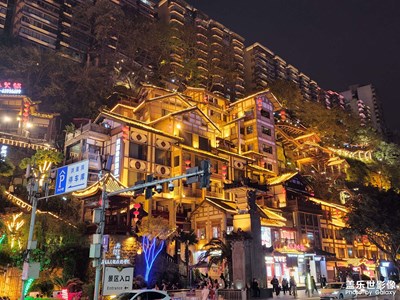 S22u拍重慶洪崖洞夜景