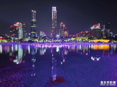 【我的夏天】落日的晚霞與城市夜色