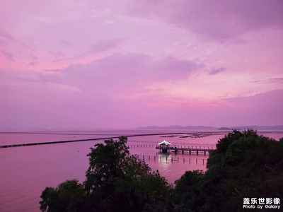 【天光云影】＋夕陽下的太湖