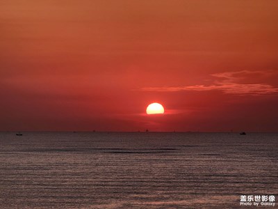 海邊日出