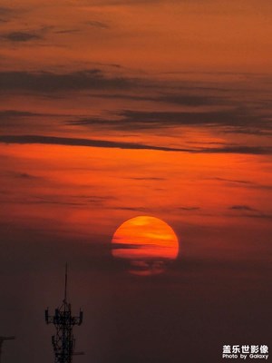 疫情下的日落