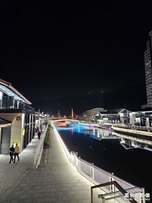 【美麗夜景】官河水街